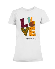 Love Glamma Life - Tur Hand Premium Fit Ladies Tee tile