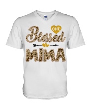 Blessed Mima - Leo V-Neck T-Shirt tile