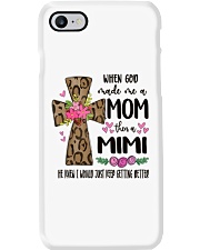 Mom Then a Mimi - Cross 2 Phone Case tile