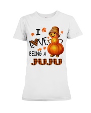 I Love Being A Juju - Great Premium Fit Ladies Tee tile