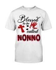 Blessed To Be Called Nonno - Red Classic T-Shirt front