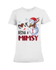 I Love Being A Mimsy - Xmas Premium Fit Ladies Tee tile