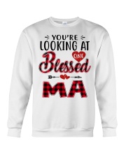 One Blessed Ma - Red Crewneck Sweatshirt tile