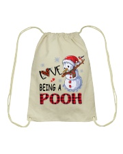 I Love Being A Pooh - Xmas Drawstring Bag tile