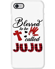 Blessed To Be Called Juju - Red Phone Case tile