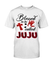 Blessed To Be Called Juju - Red Classic T-Shirt front