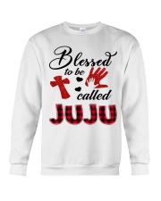 Blessed To Be Called Juju - Red Crewneck Sweatshirt tile