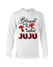 Blessed To Be Called Juju - Red Long Sleeve Tee tile