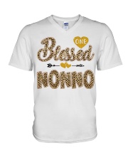 Blessed Nonno - Leo V-Neck T-Shirt tile