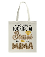 One Blessed Mima - Leo Tote Bag tile