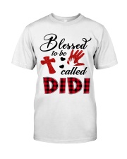 Blessed To Be Called Didi - Red Classic T-Shirt front