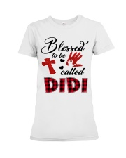 Blessed To Be Called Didi - Red Premium Fit Ladies Tee tile