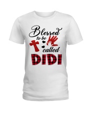 Blessed To Be Called Didi - Red Ladies T-Shirt tile