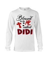 Blessed To Be Called Didi - Red Long Sleeve Tee tile