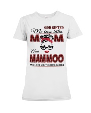 Mom And Mammoo - Red 2022 .Png Premium Fit Ladies Tee tile