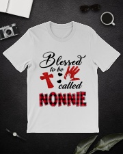 Blessed To Be Called Nonnie - Red Classic T-Shirt lifestyle-mens-crewneck-front-16