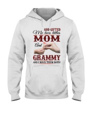 Mom And Grammy I Rock Them Both Hooded Sweatshirt tile