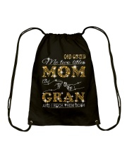 Mom And Gran - Bling M Drawstring Bag tile