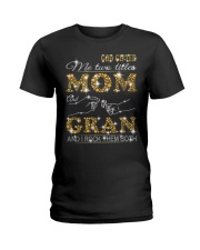 Mom And Gran - Bling M Ladies T-Shirt tile