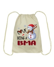 I Love Being A Bma - Xmas Drawstring Bag tile