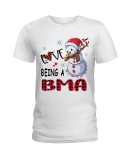 I Love Being A Bma - Xmas Ladies T-Shirt tile