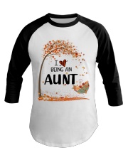 I Love Being An Aunt - Autumn Baseball Tee tile