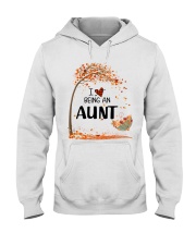 I Love Being An Aunt - Autumn Hooded Sweatshirt tile
