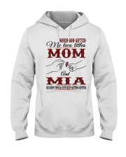 Mom And Mia - H Hooded Sweatshirt tile
