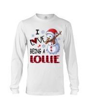 I Love Being A Lollie - Xmas Long Sleeve Tee tile