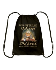 Mom And Nini Drawstring Bag tile