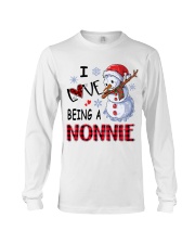I Love Being A Nonnie - Xmas Long Sleeve Tee tile