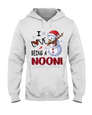I Love Being A Nooni - Xmas Hooded Sweatshirt tile