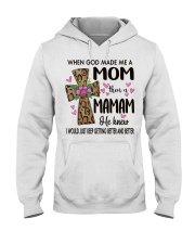 Mom Then A Mamam - Cross Hooded Sweatshirt tile