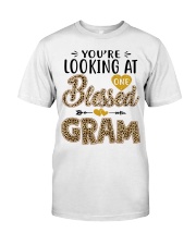 One Blessed Gram - Leo Classic T-Shirt front