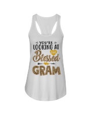 One Blessed Gram - Leo Ladies Flowy Tank tile