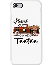 Blessed To Be Called Teetee - Autumn Phone Case tile