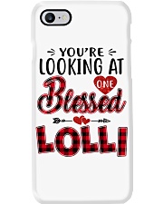 One Blessed Lolli - Red Phone Case tile