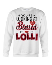 One Blessed Lolli - Red Crewneck Sweatshirt tile