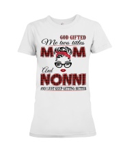 Mom And Nonni - Red 2022 .Png Premium Fit Ladies Tee tile