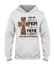 Mom Then A Meme - Cross 2 Hooded Sweatshirt tile