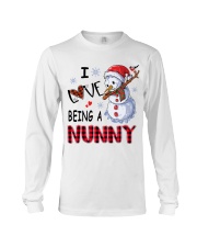 I Love Being A Nunny - Xmas Long Sleeve Tee tile