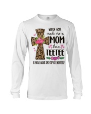 Mom Then A Teetee - Cross 2 Long Sleeve Tee tile