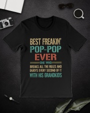 Best Freakin Pop-Pop Ever Classic T-Shirt lifestyle-mens-crewneck-front-16
