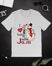 I Love Being Called Juju - Xmas Classic T-Shirt lifestyle-mens-crewneck-front-16