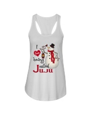 I Love Being Called Juju - Xmas Ladies Flowy Tank tile