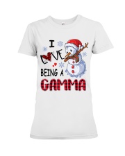 I Love Being A Gamma - Xmas Premium Fit Ladies Tee tile