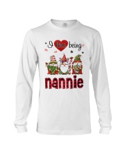 I Love Being Nannie - R Long Sleeve Tee tile