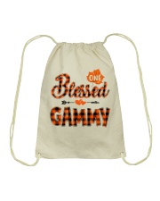 Blessed Gammy - Autumn Drawstring Bag tile