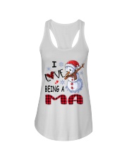 I Love Being A Ma - Xmas Ladies Flowy Tank tile