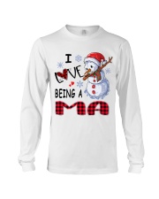 I Love Being A Ma - Xmas Long Sleeve Tee tile
